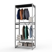 Стеллаж металлический ТСУ Универсал, 2500х1060х600 мм.Штанги: 2шт. Полки: металл усил. 4 шт.