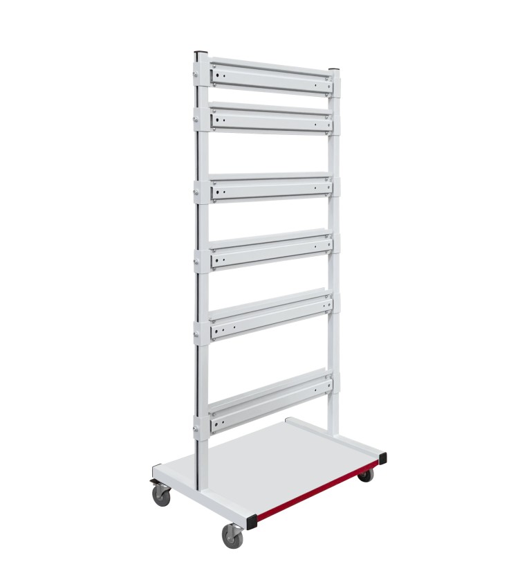 Стойка мобильная для лотков Gresson СМЛ купить в Новосибирске Стойка мобильная для лотков Gresson СМЛ купить в Новосибирске